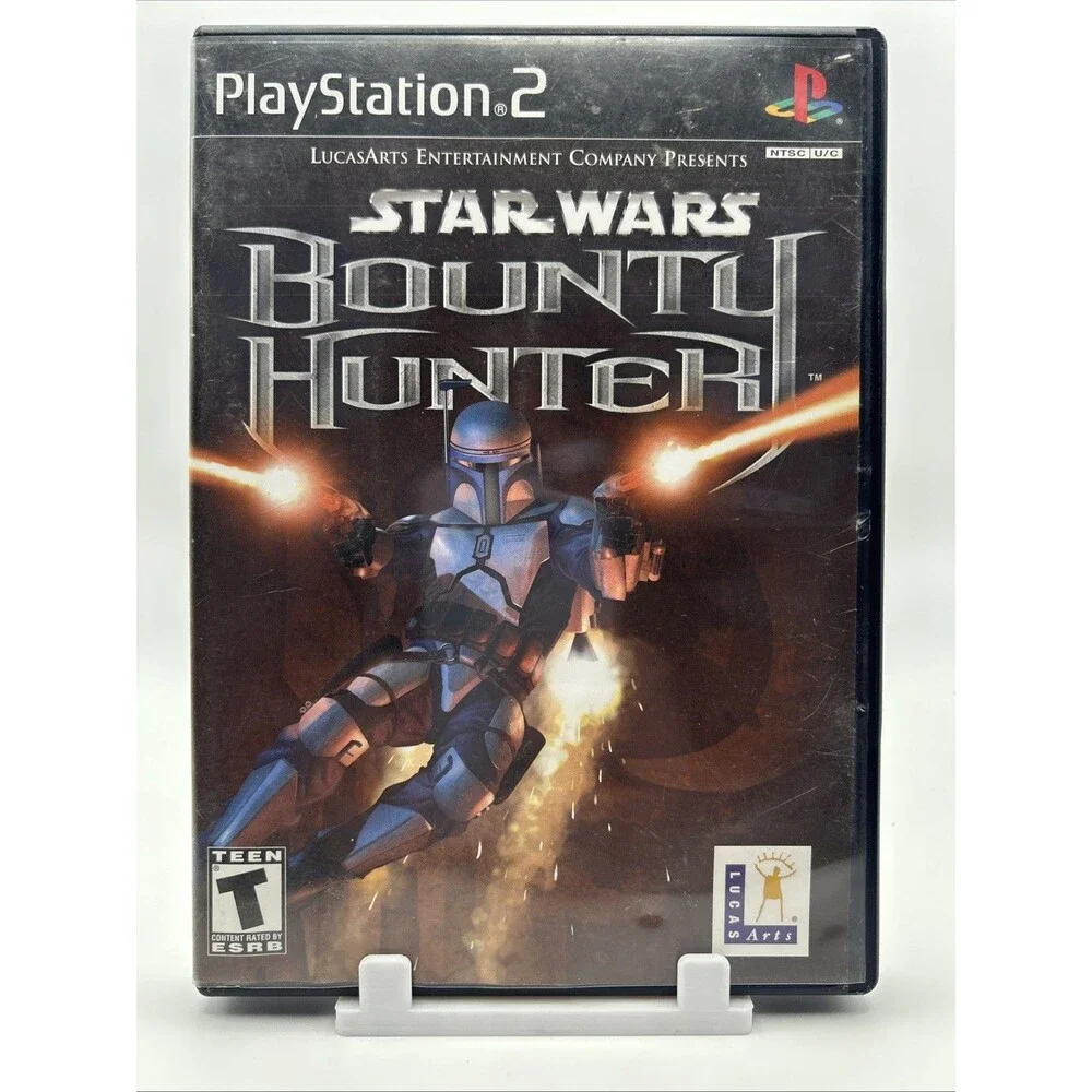 Star Wars Bounty Hunter PS2 Sony PlayStation 2 CIB With Reg. Card Fast Shipping
